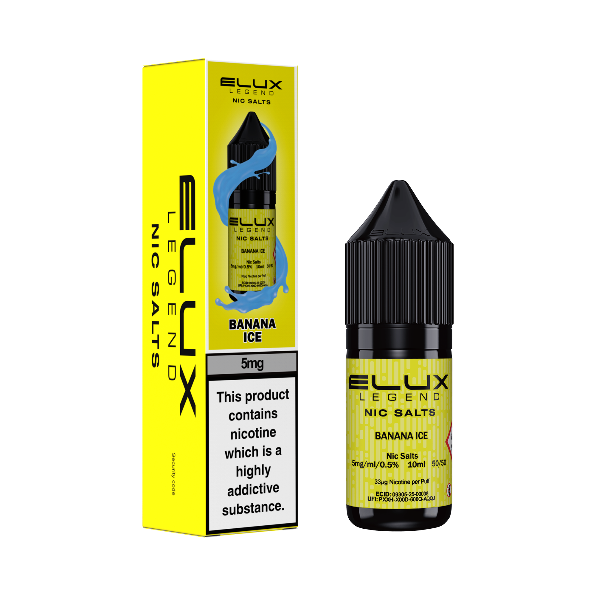 Elux Legend Nic Salts (5MG Only)