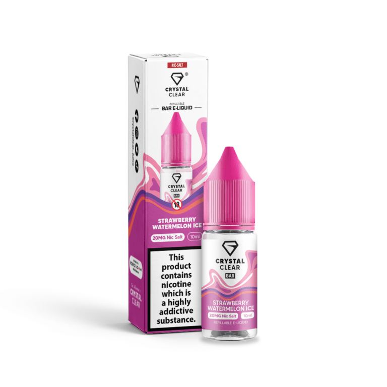 Strawberry Watermelon Ice Crystal Clear Nic Salt