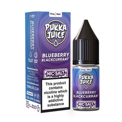 Blueberry Blackcurrant By Pukka Juice 10ml