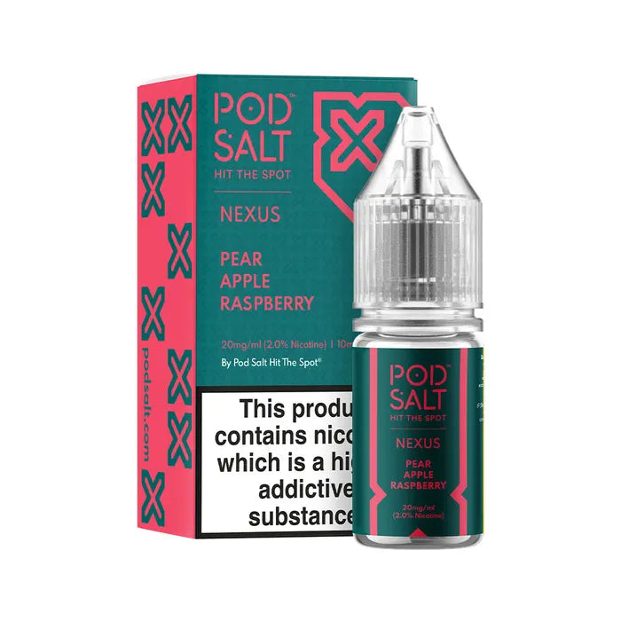 Pear Apple Raspberry By Pod Salt 10ml