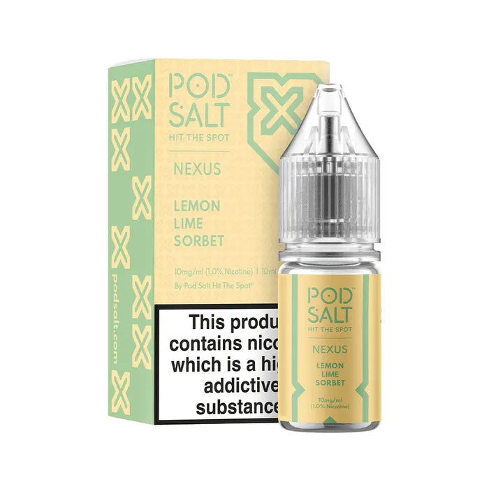 Lemon Lime Sorbet By Pod Salt 10ml