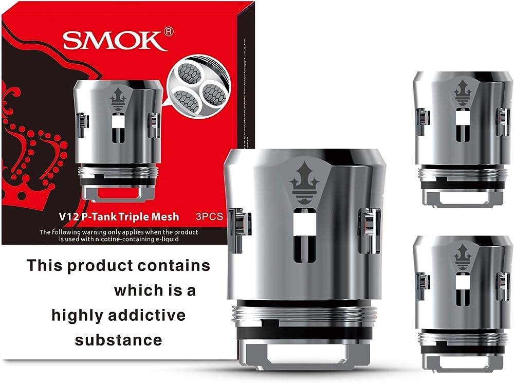 Smok V12 P-Tank Triple Mesh Coil