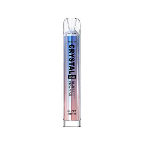 SKE Crystal Blueberry Peach Ice 600 Disposable Bar
