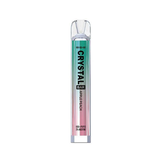 SKE Crystal Apple Peach 600 Disposable Bar