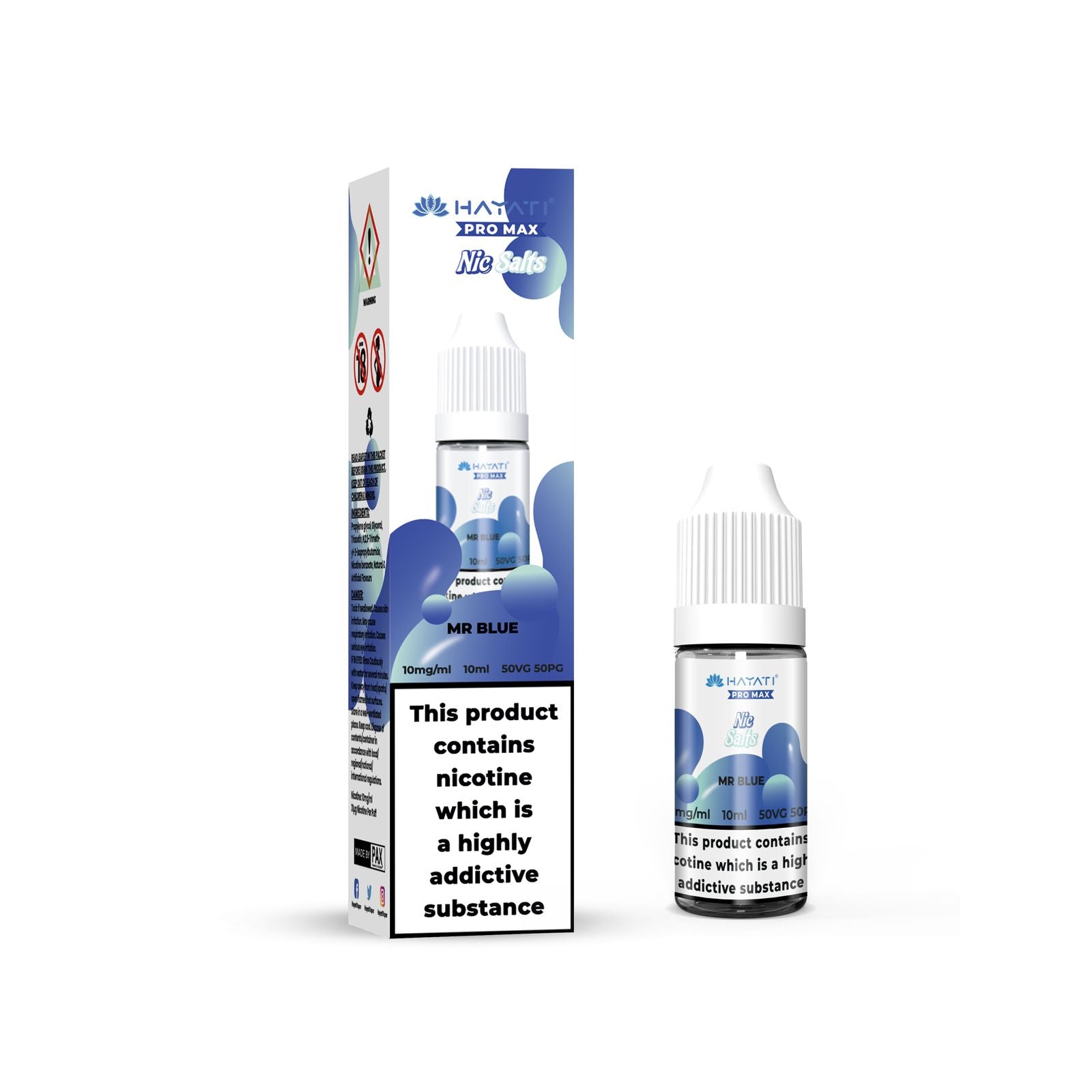 Mr Blue Hayati Pro Max Nic Salt
