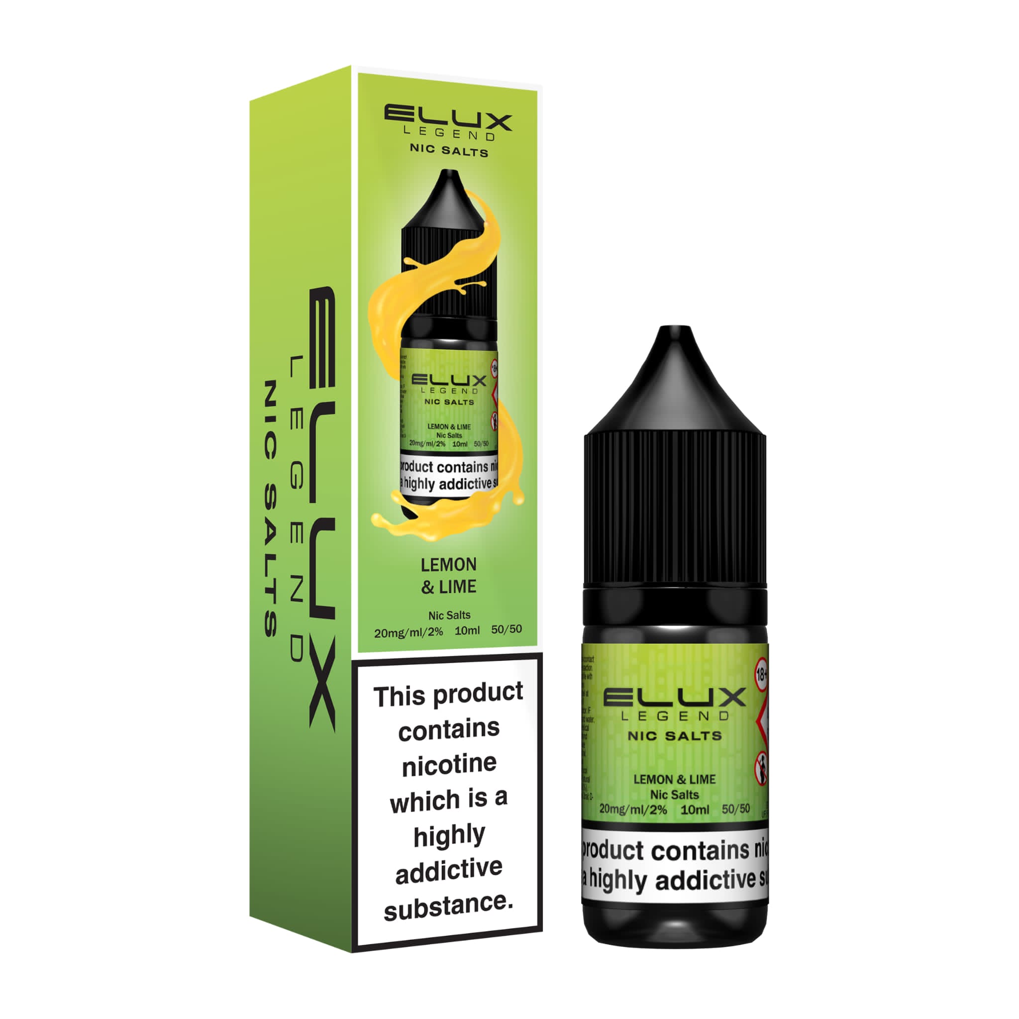 Lemon & Lime Elux Legend Nic Salt