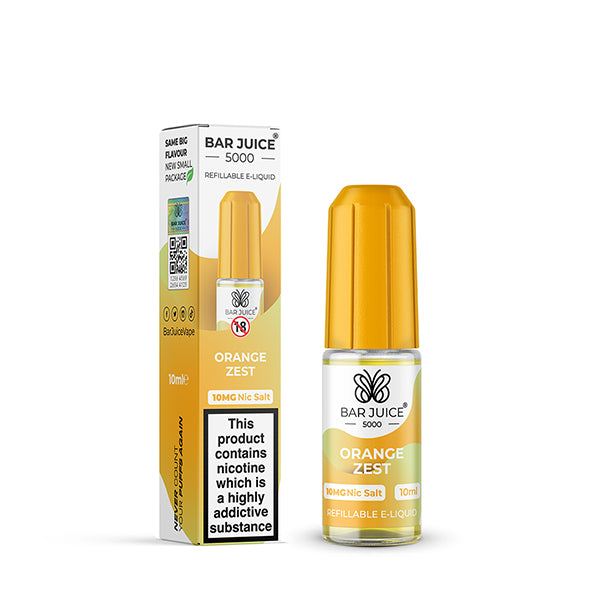 Orange Zest Bar Juice 5000 Nic Salt