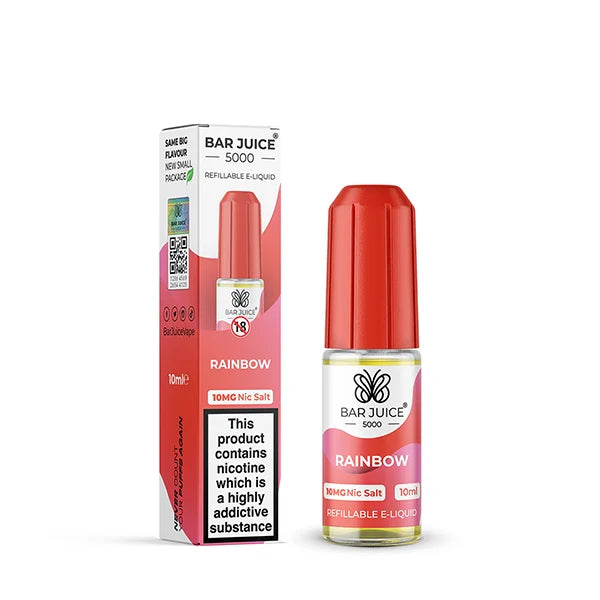 Rainbow Bar Juice 5000 Nic Salt
