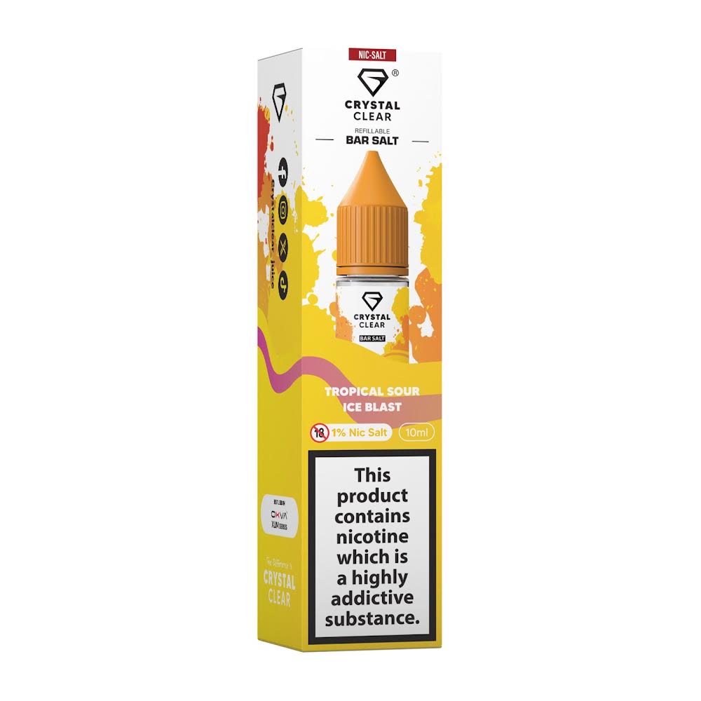 Tropical Sour Ice Blast Crystal Clear Nic Salt