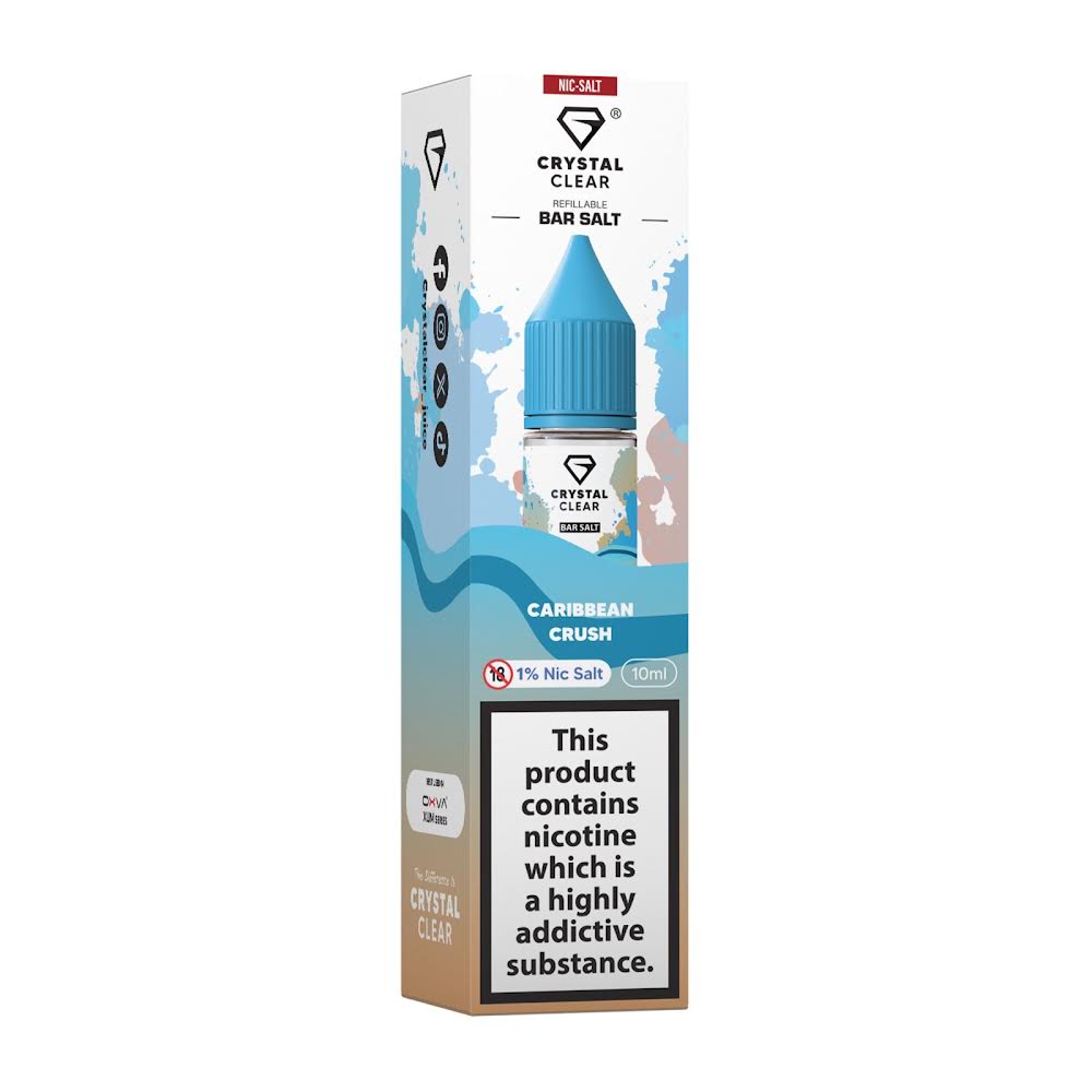 Caribbean Crush Crystal Clear Nic Salt
