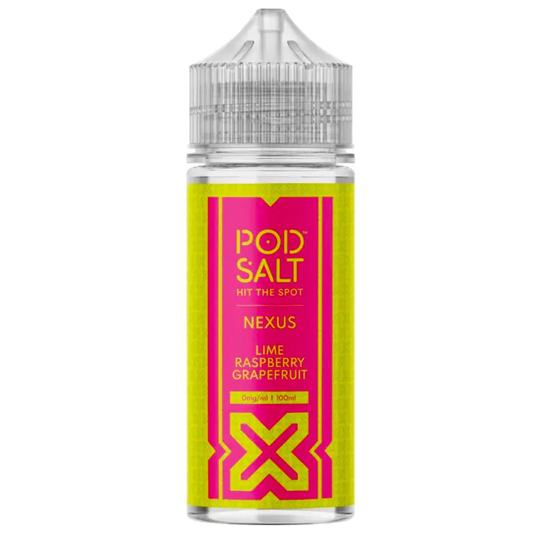Lime Raspberry Grapefruit By Pod Salt 100ml Eliquid