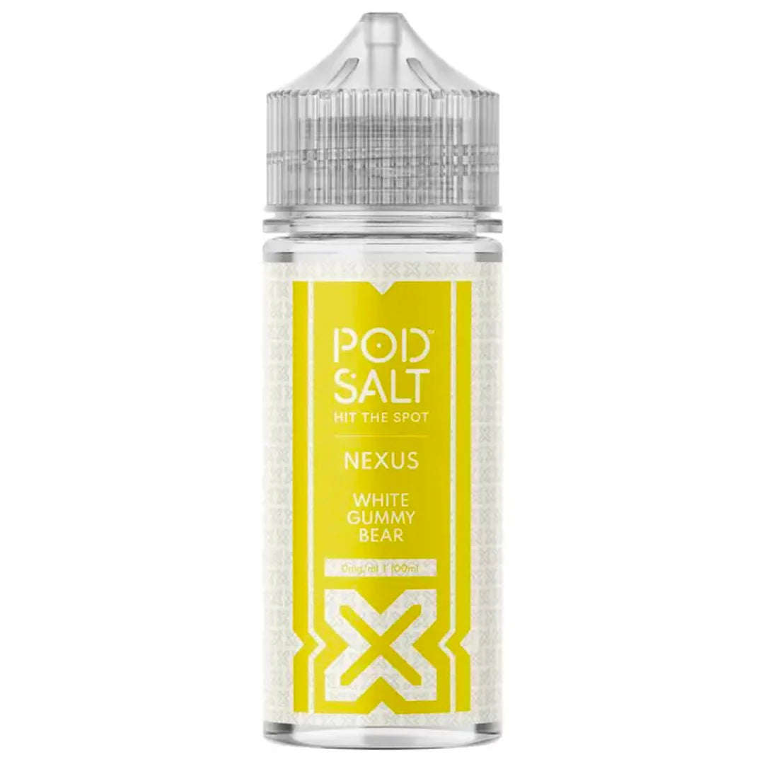 White Gummy Bear By Pod Salt 100ml Eliquid