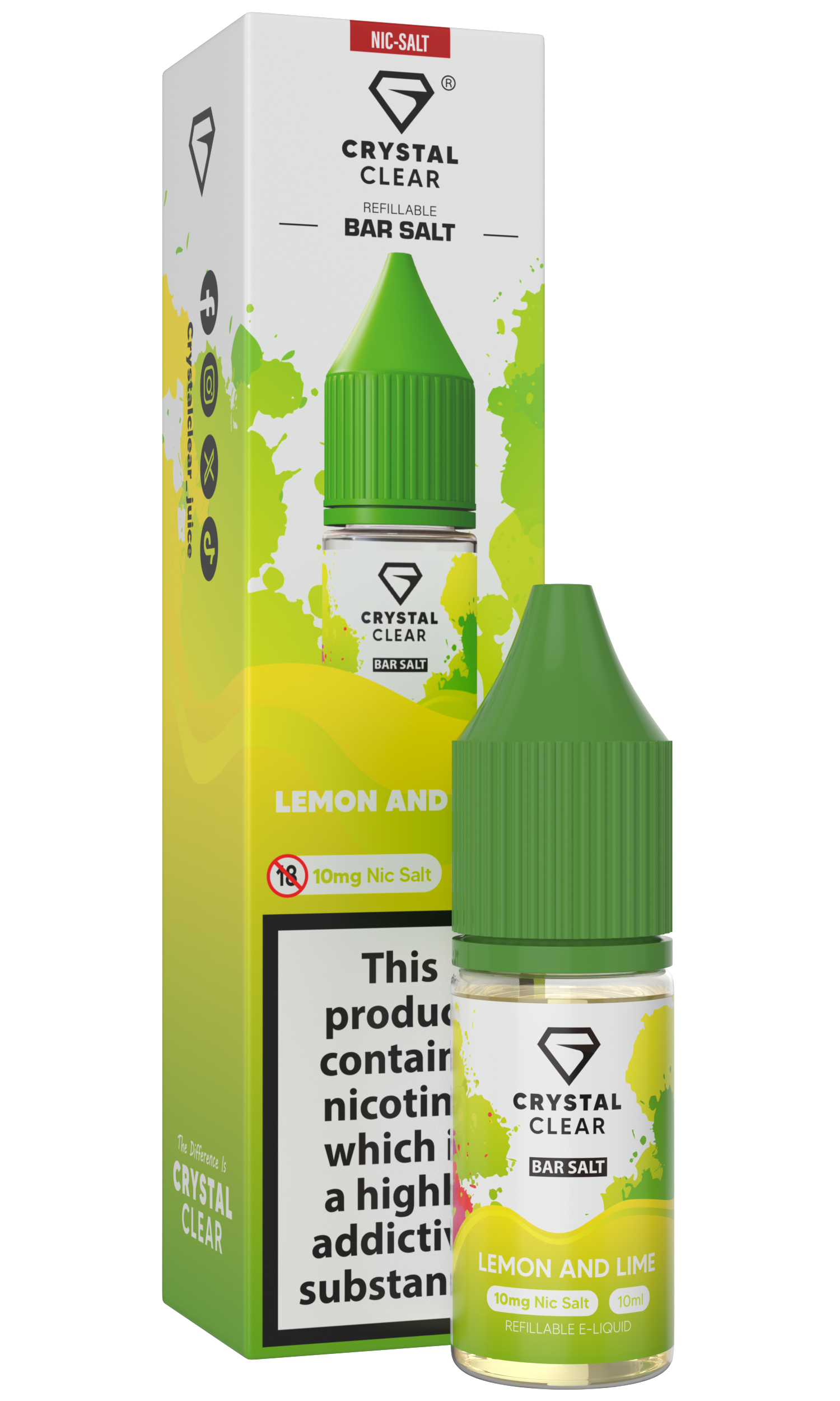 Crystal Clear Nic Salts