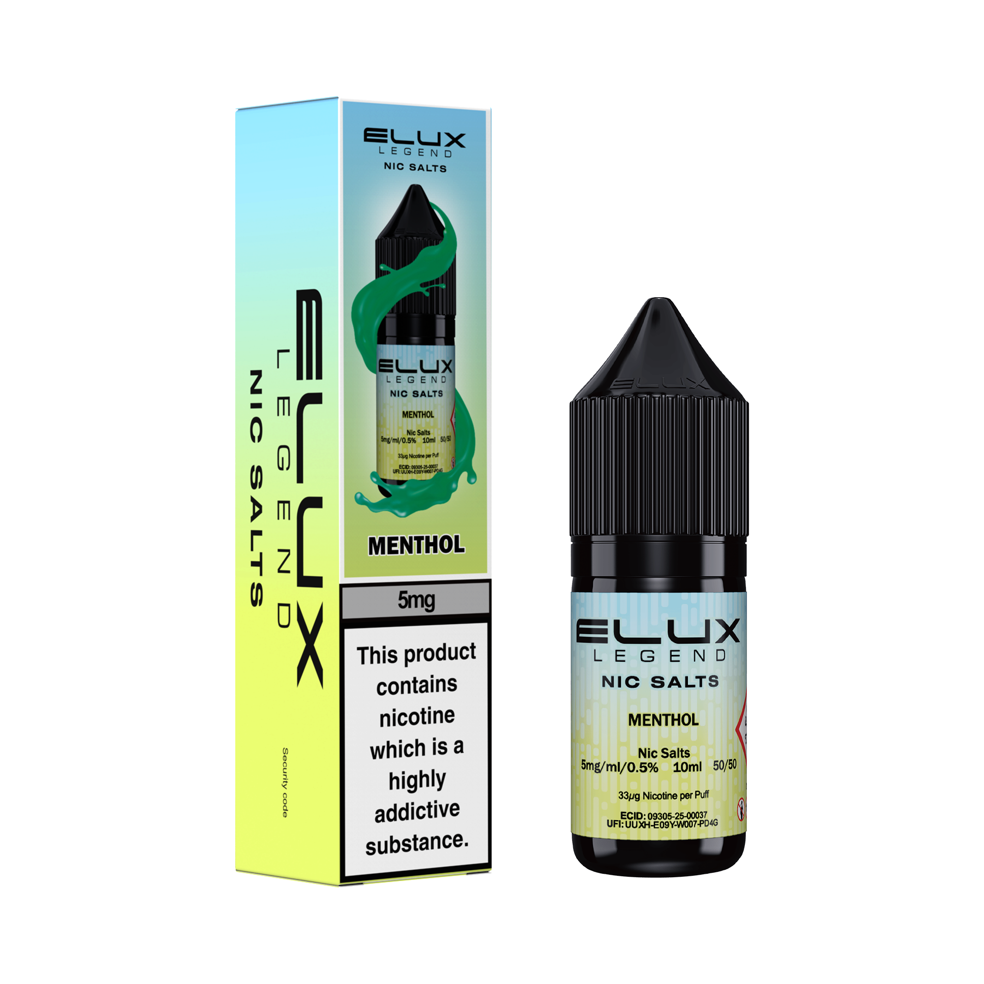 Elux Legend Nic Salts (5MG Only)