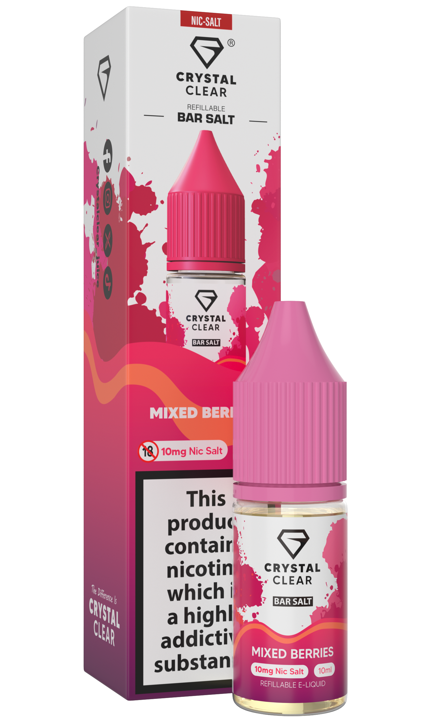 Crystal Clear Nic Salts