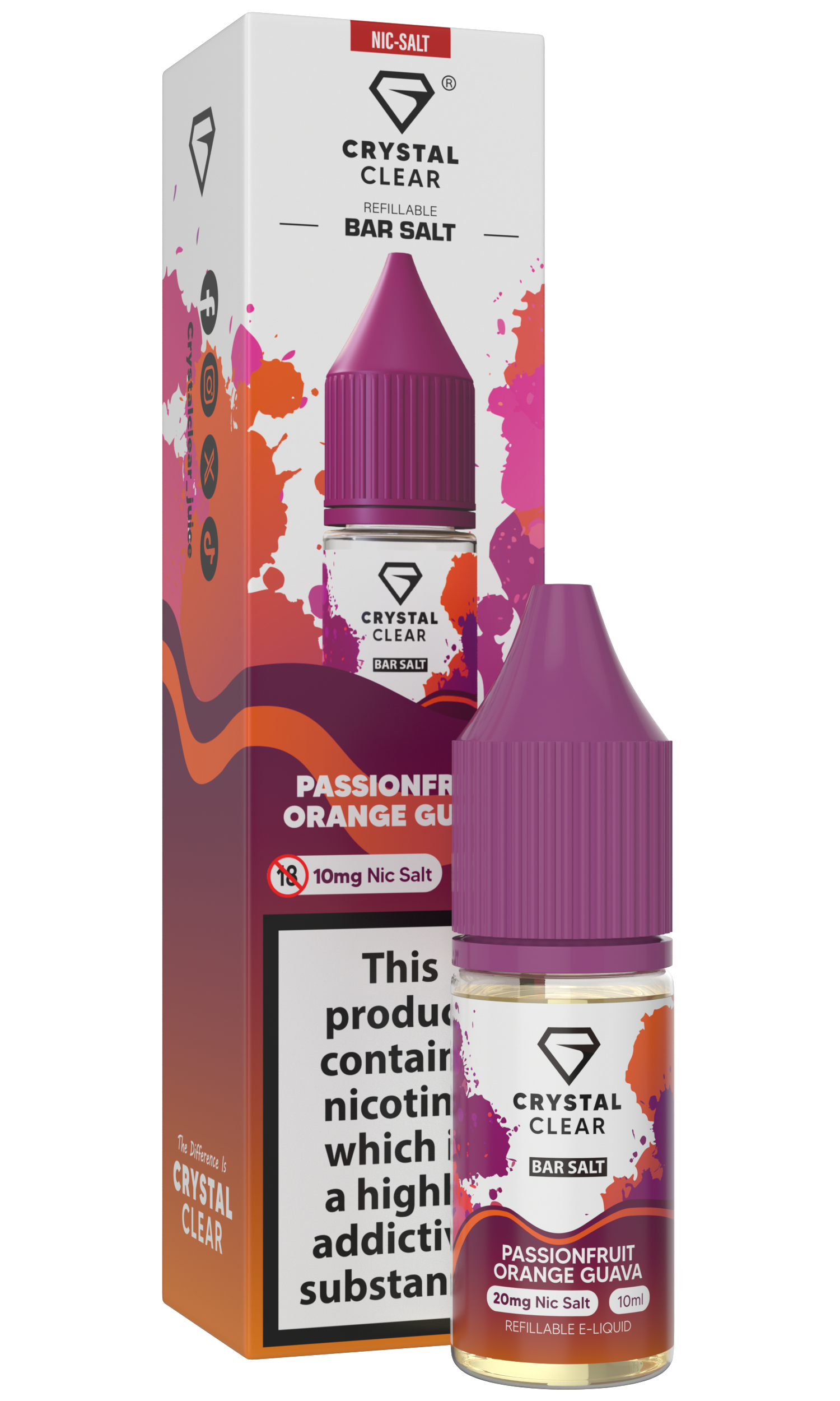 Crystal Clear Nic Salts