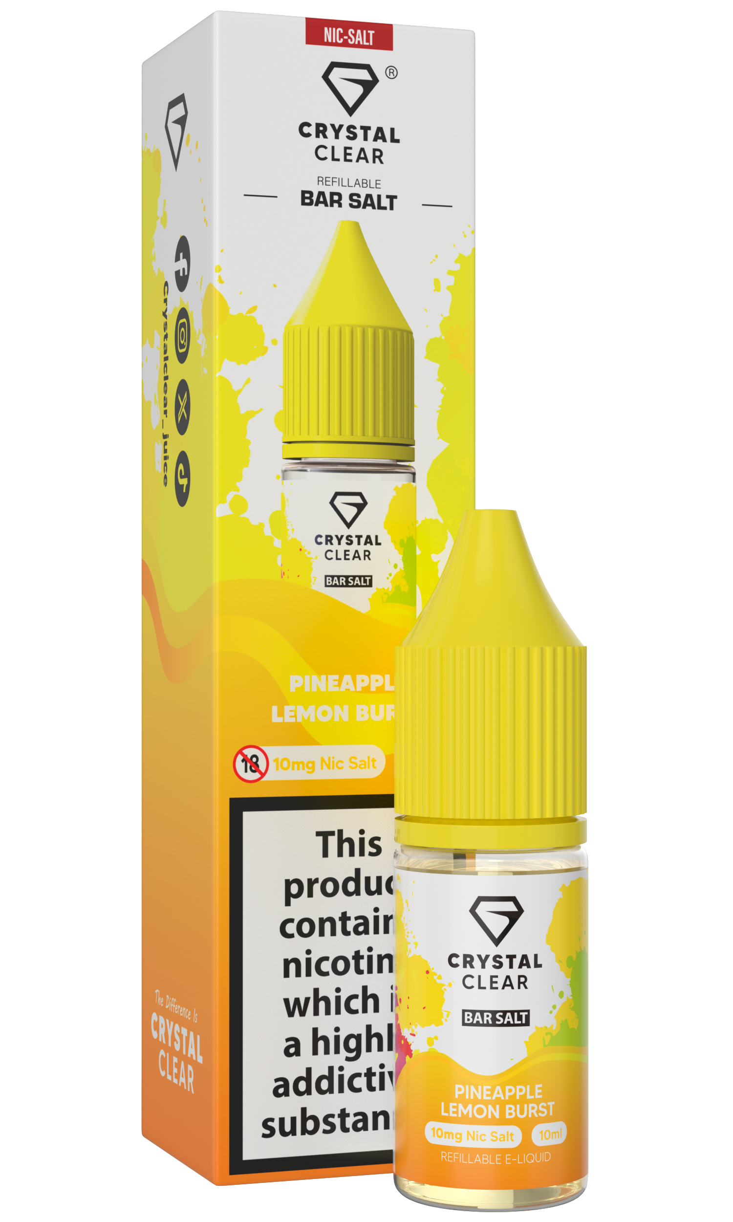 Crystal Clear Nic Salts