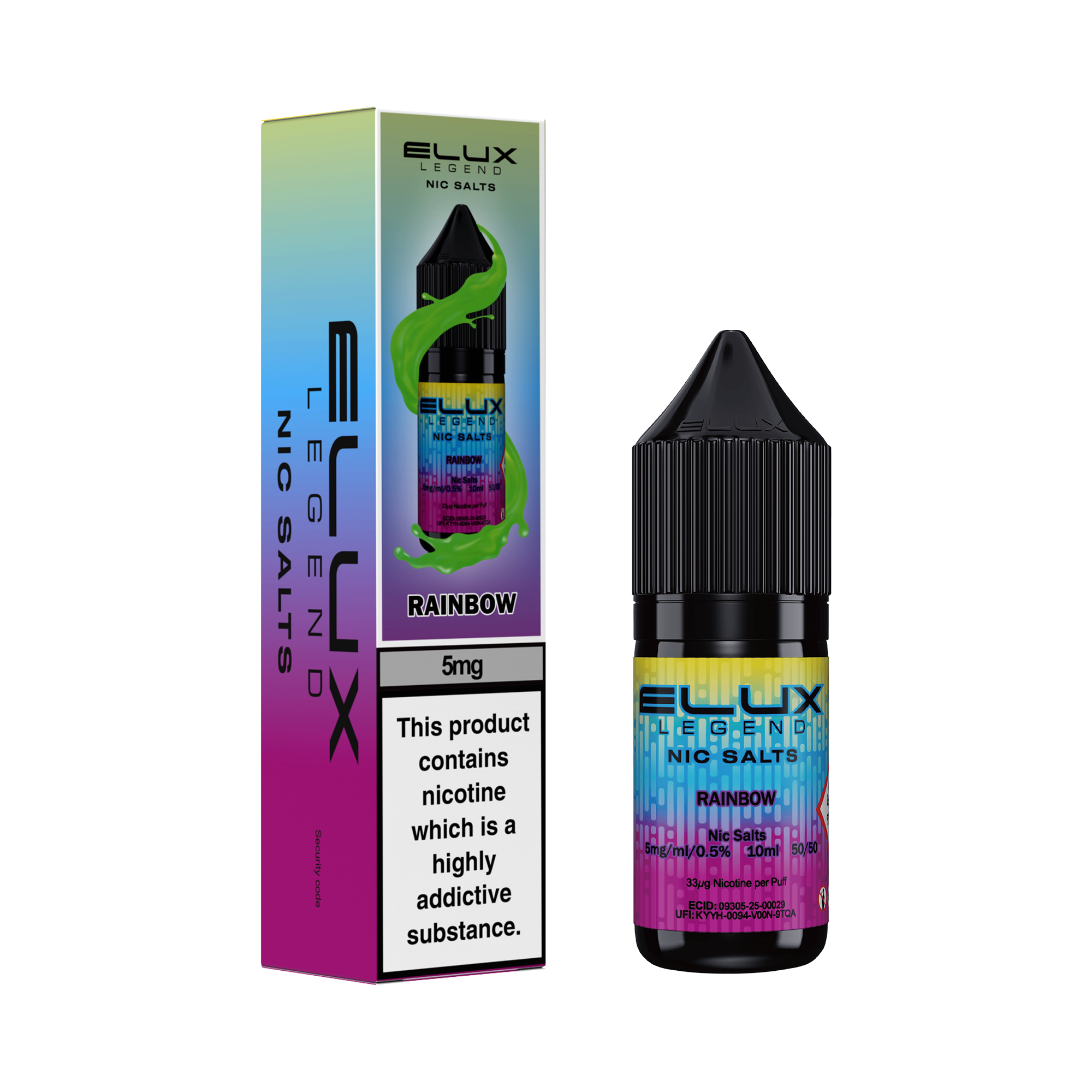 Elux Legend Nic Salts (5MG Only)