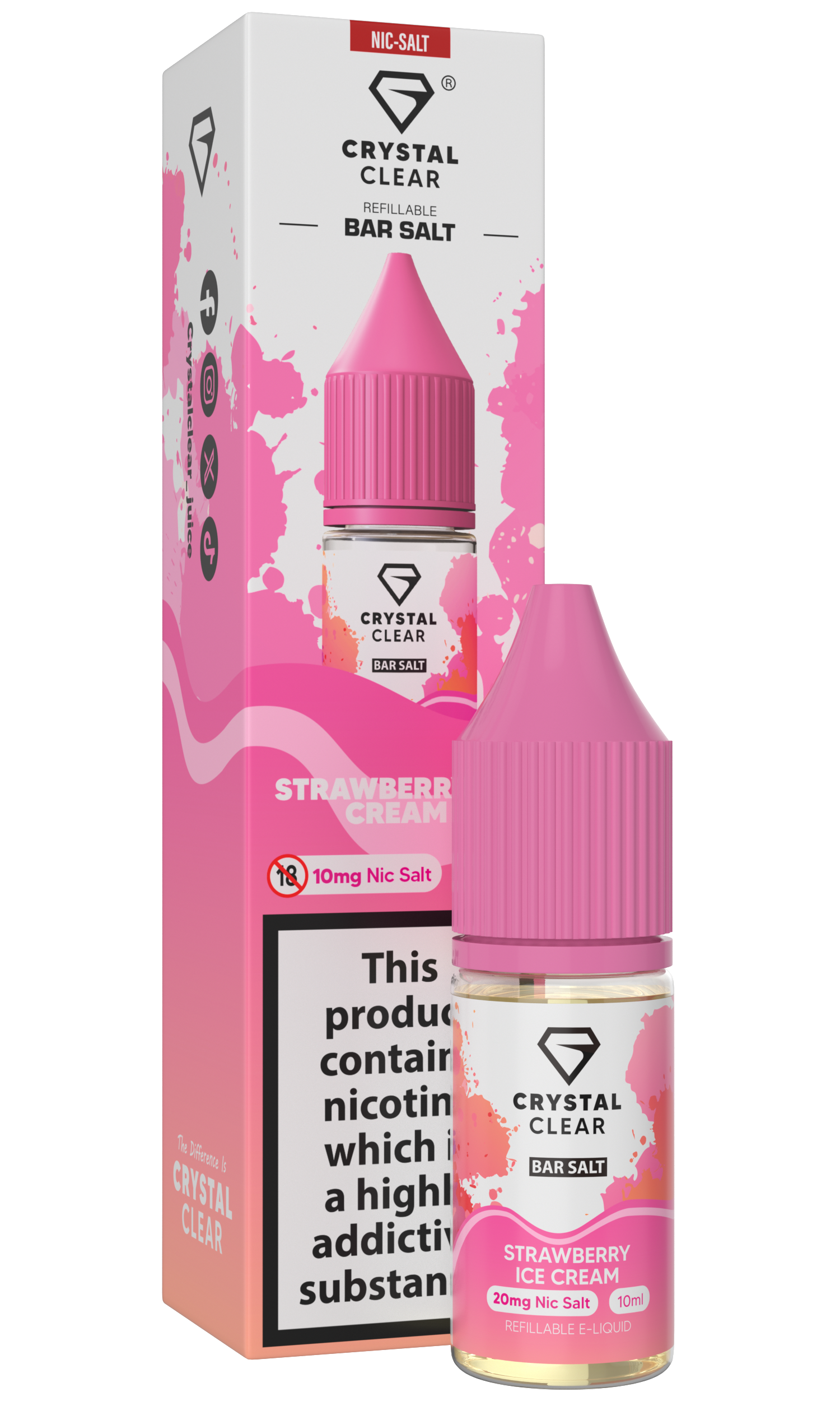 Crystal Clear Nic Salts