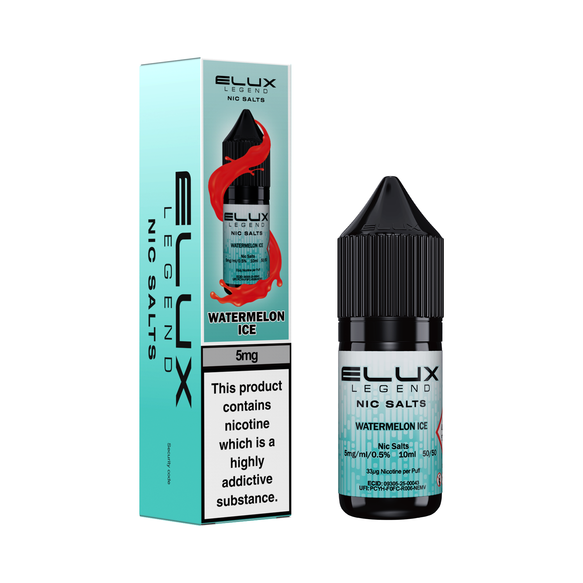 Elux Legend Nic Salts (5MG Only)