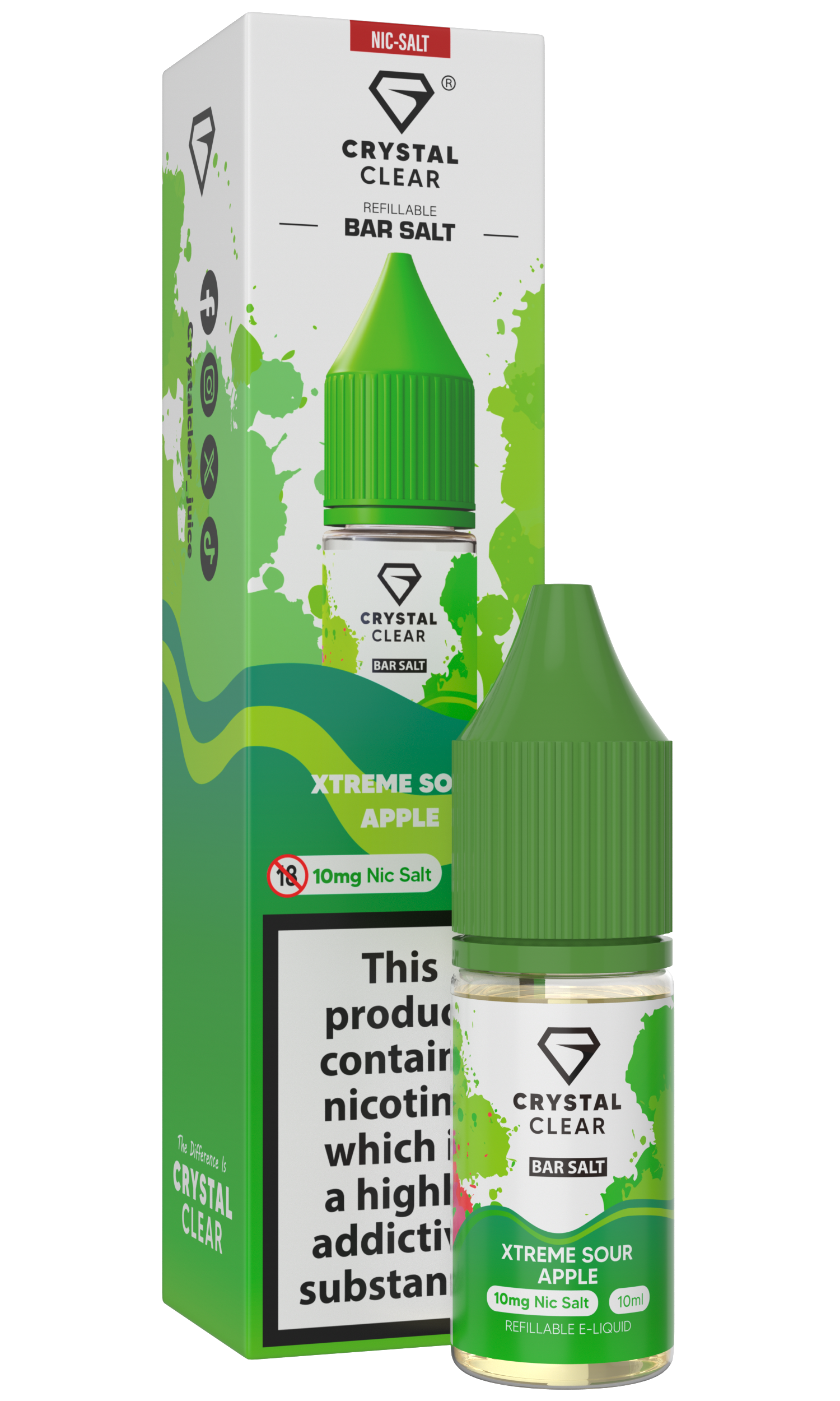 Crystal Clear Nic Salts