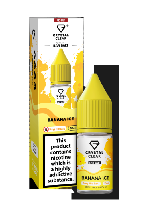 Crystal Clear Nic Salts ( 5MG Only)