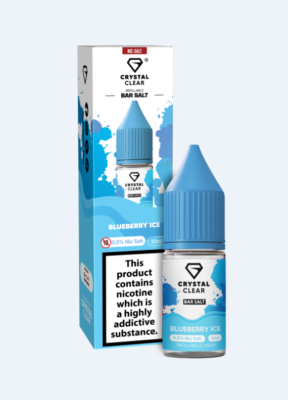 Crystal Clear Nic Salts ( 5MG Only)