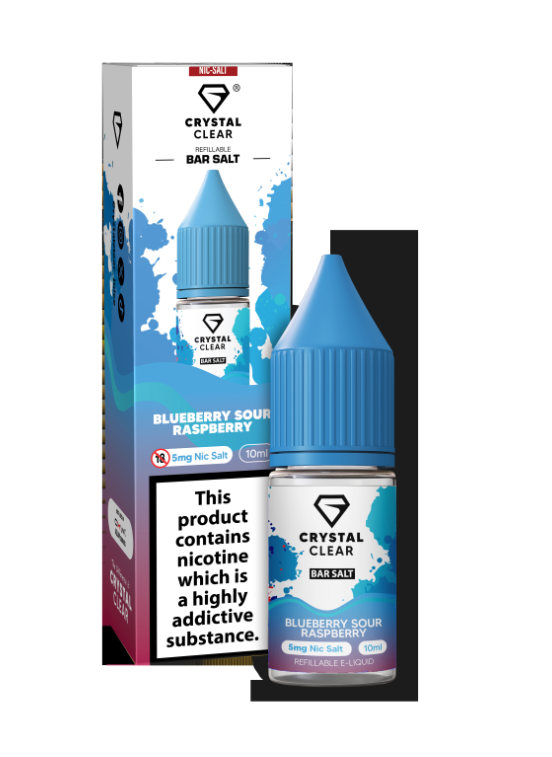 Crystal Clear Nic Salts ( 5MG Only)