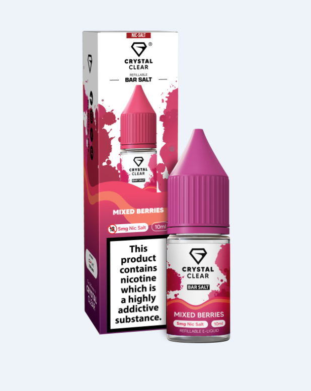 Crystal Clear Nic Salts ( 5MG Only)