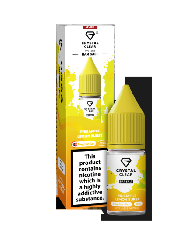 Crystal Clear Nic Salts ( 5MG Only)