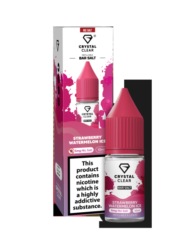 Crystal Clear Nic Salts ( 5MG Only)