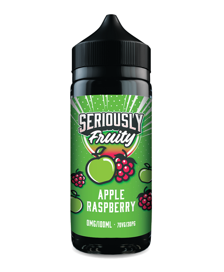 Seriously Fruity Apple Raspberry E-liquid 100ml Shortfill