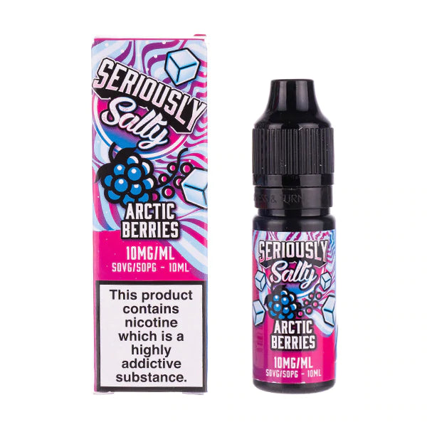 Arctic Berries Nic Salt E-Liquid By Seriously Salty 10ml