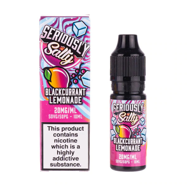 Blackcurrant Lemonade Nic Salt E-Liquid By Seriously Salty 10ml