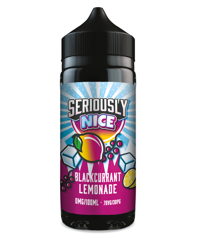Seriously Nice Blackcurrant Lemonade E-liquid Shortfill