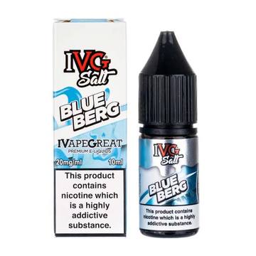 Blueberg Nic Salt E-Liquid By IVG 10ml
