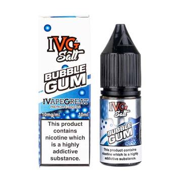 Bubblegum Nic Salt E-Liquid By IVG 10ml