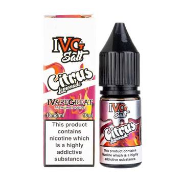 Citrus Lemonade Nic Salt E-Liquid By IVG 10ml