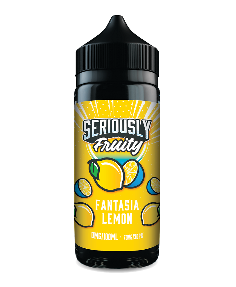 Seriously Fruity Fantasia Lemon E-liquid 100ml Shortfill