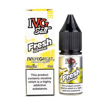 Fresh Lemonade Nic Salt E-Liquid By IVG 10ml