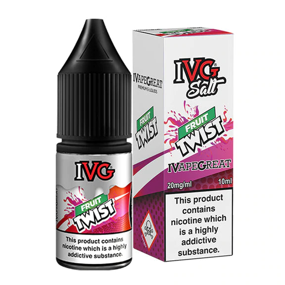 Fruit Twist Nic Salt E-Liquid By IVG 10ml