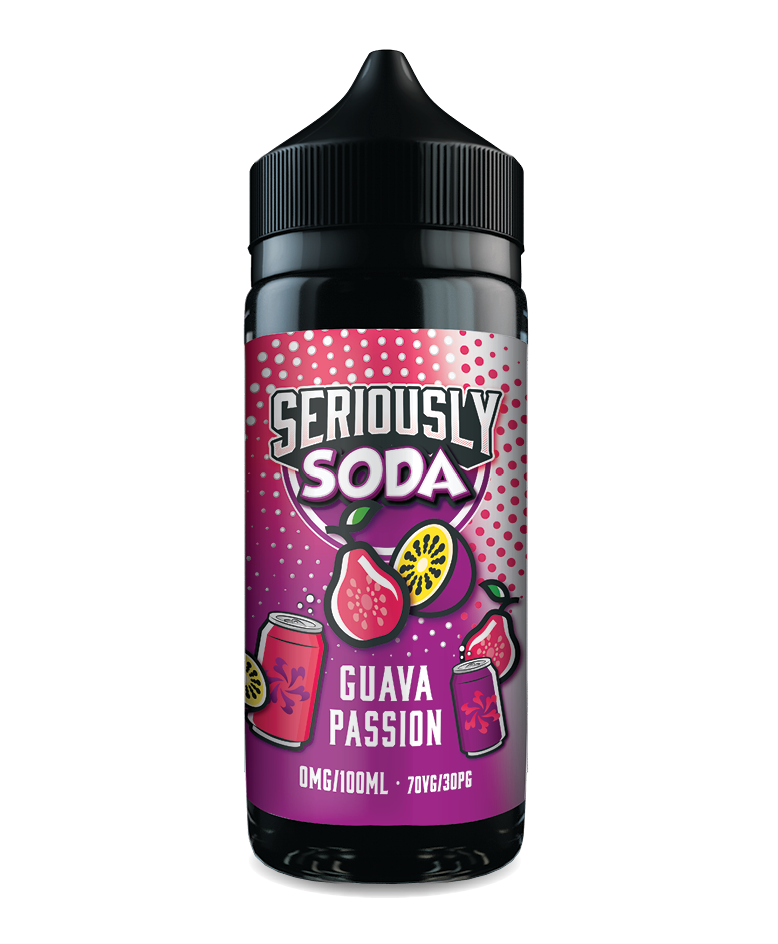 Seriously Soda Guava Passion E-liquid Shortfill