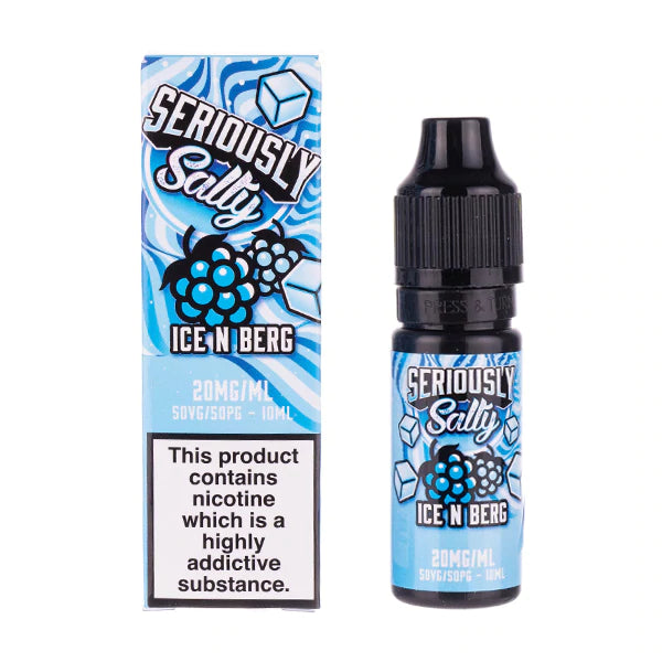 Ice N Berg Nic Salt E-Liquid By Seriously Salty 10ml