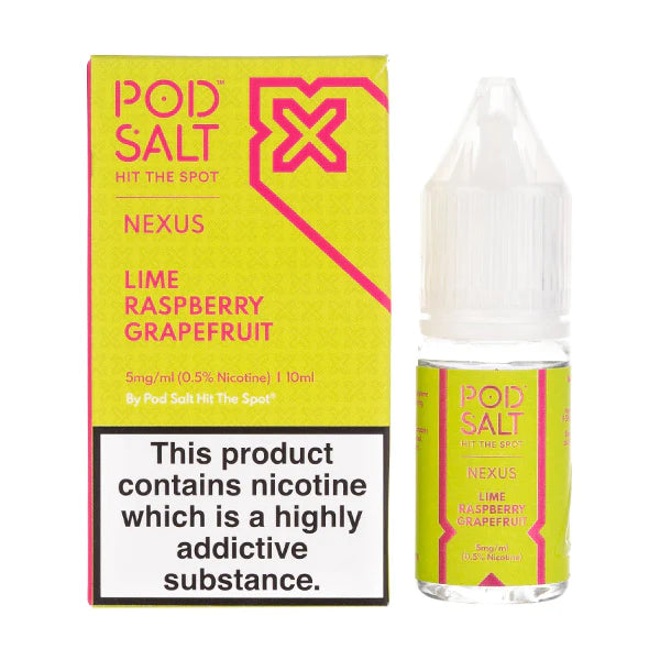 Lime Raspberry Grapefruit Nic Salt by Pod Salt Nexus