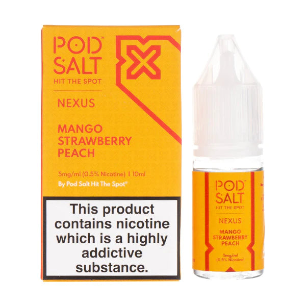 Mango Strawberry Peach Nic Salt by Pod Salt Nexus