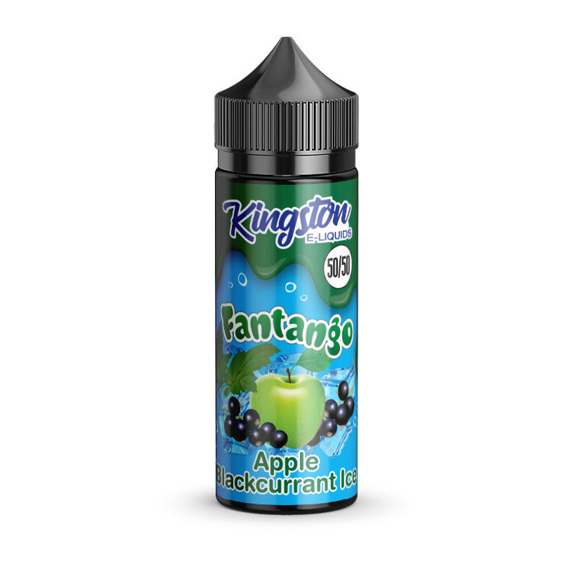 Kingston 50/50 – Apple & Blackcurrant Ice E Liquid 120ml Shortfill