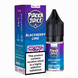 BLACKBERRY LIME BY PUKKA JUICE 10ml