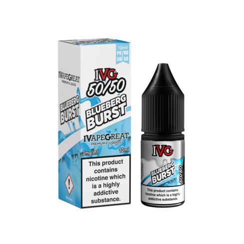 Blueberg Burst E-Liquid By IVG 10ml