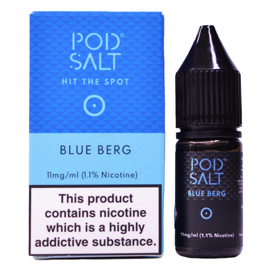 Blue Berg 10ml Nic Salt By Pod Salt