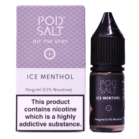 Ice Menthol 10ml Nic Salt By Pod Salt